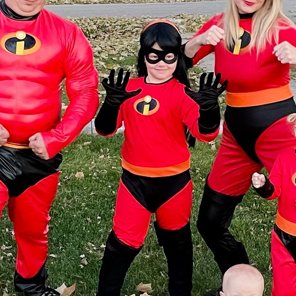 Child size Large Violet Incredibles Costume - Picture 13 of 13